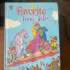 Vintage favorite fairytales print 1989, Pinocchio,Cinderella, etc. 12 st…